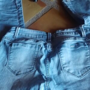 Encore Jeans Light Blue Straight Leg Women's Jeans